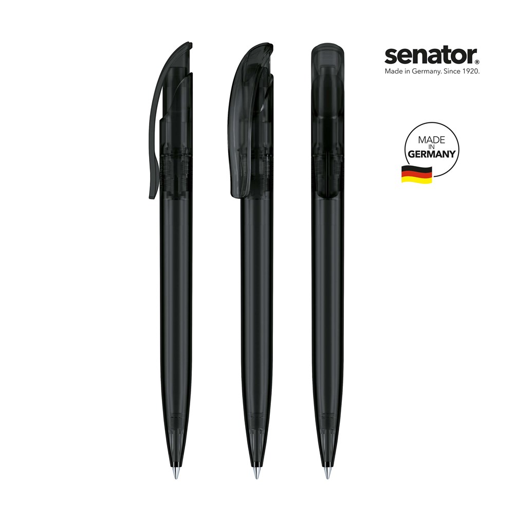 senator® Challenger Frosted balpen - Zwart